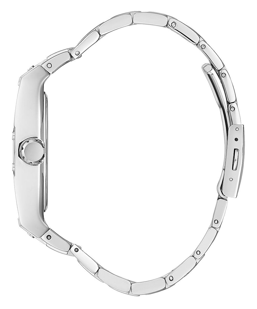 Guess Herren Armbanduhr Phoenix 43 mm Minimalistischer Stil Armband Edelstahl GW0387G1