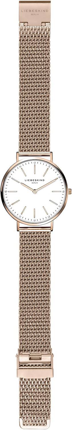 Liebeskind Damen Armbanduhr mit Edelstahlarmband rosegold LT-0188-MQ
