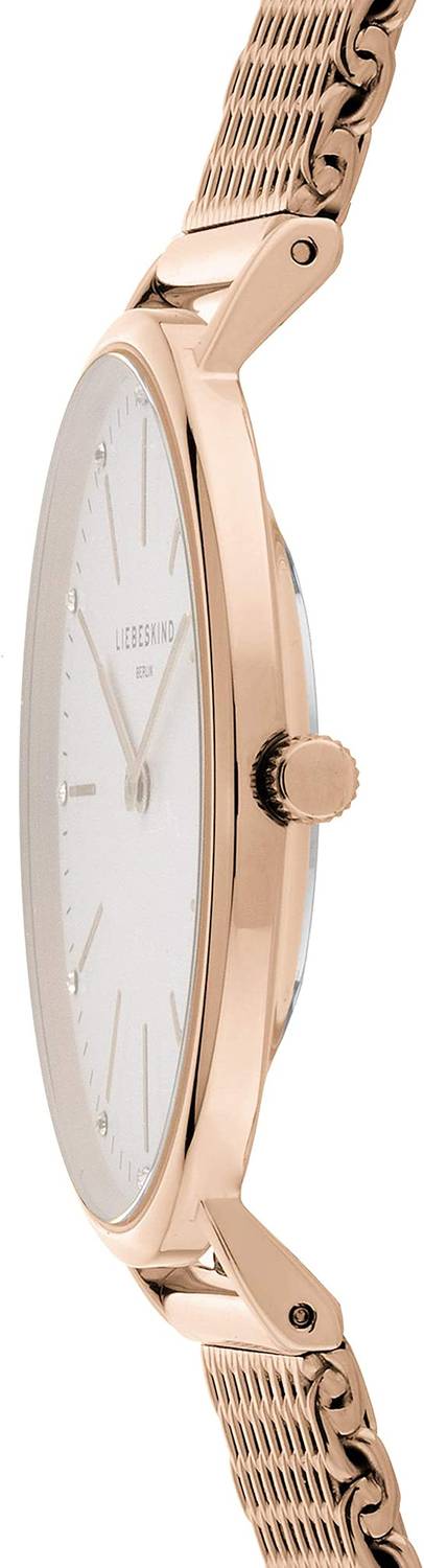 Liebeskind Damen Armbanduhr mit Edelstahlarmband rosegold LT-0188-MQ