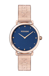 Thumbnail for Missoni Damen Armbanduhr Lettering Roségold