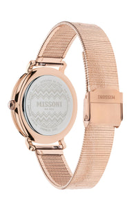 Thumbnail for Missoni Damen Armbanduhr Lettering Roségold