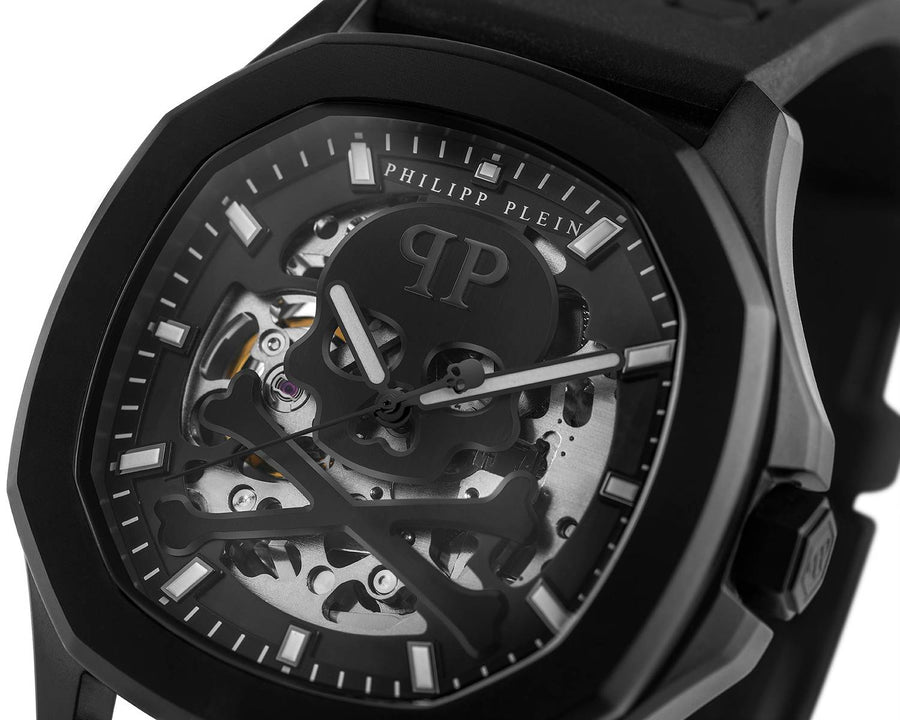 Philipp Plein Automatik Herrenuhr $keleton $pectre