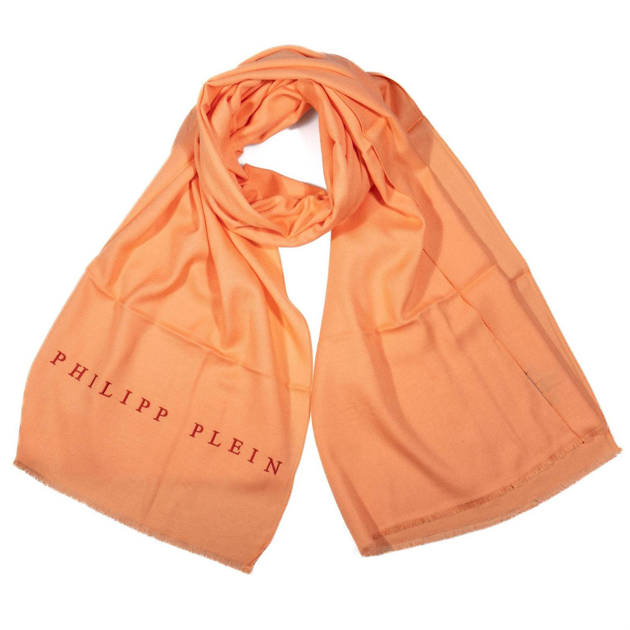 Philipp Plein Schal Halstuch Stola mit gesticktem Logo
