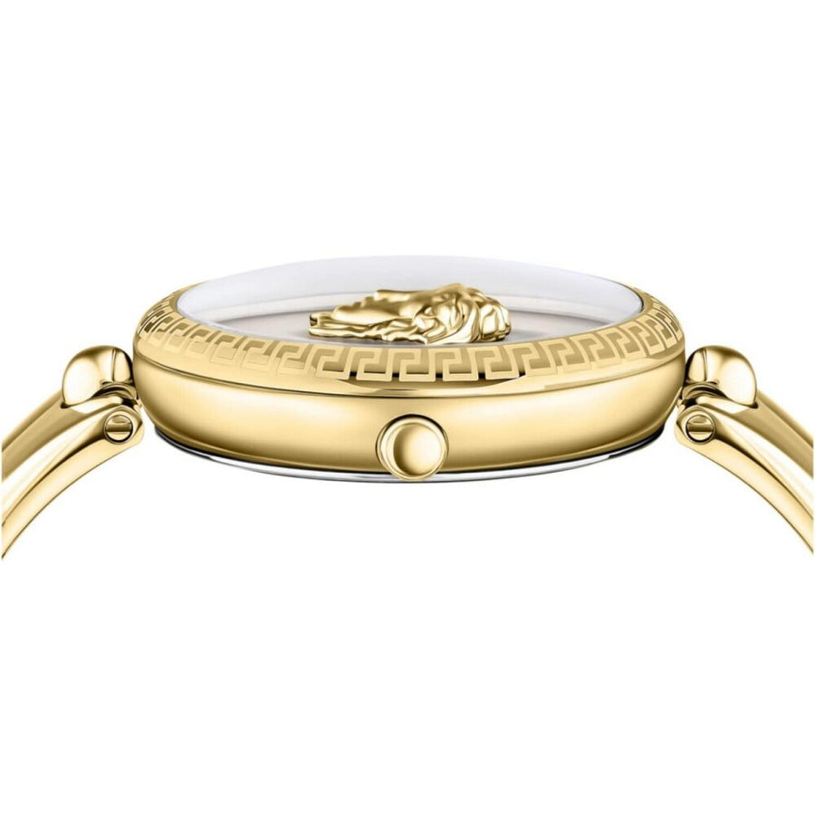 Versace Damen Armbanduhr PALAZZO gold, schwarz 39 mm VECO03122