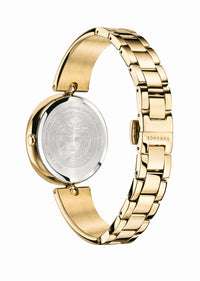Thumbnail for Versace Damen Armbanduhr PALAZZO gold, schwarz 39 mm VECO03122