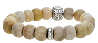 Thumbnail for Thomas Sabo Herren Armband 925 Silber Beige Ethno Power A1577-353-16-L18