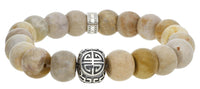 Thumbnail for Thomas Sabo Herren Armband 925 Silber Beige Ethno Power A1577-353-16-L18