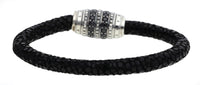 Thumbnail for Thomas Sabo Damen Armband Armreif 925 Silber schwarz/silber UB0002-821-11-L17