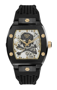 Thumbnail for Philipp Plein Automatik Herrenuhr The $keleton Caviar PWBAA0521