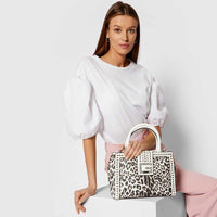 Thumbnail for Guess Handtasche BLING SOCIETY SATCHEL HWLG79 84060 Leo