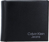 Thumbnail for Calvin Klein Herren Geldbörse Micro Pebble Bifold with Coin Ref.: K50K508902BDS, Farbe: black