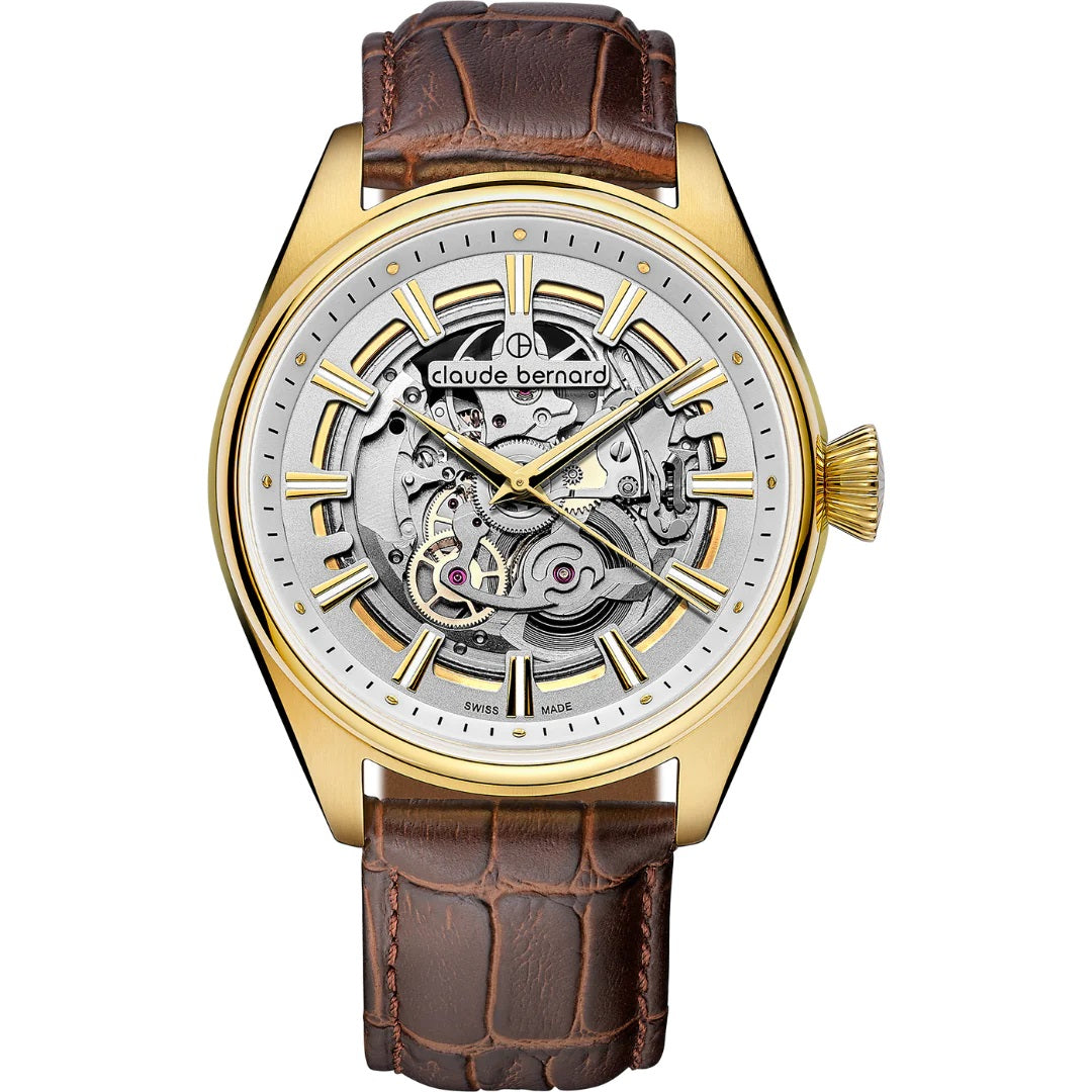 Claude Bernard Herren Automatik Uhr Proud Heritage