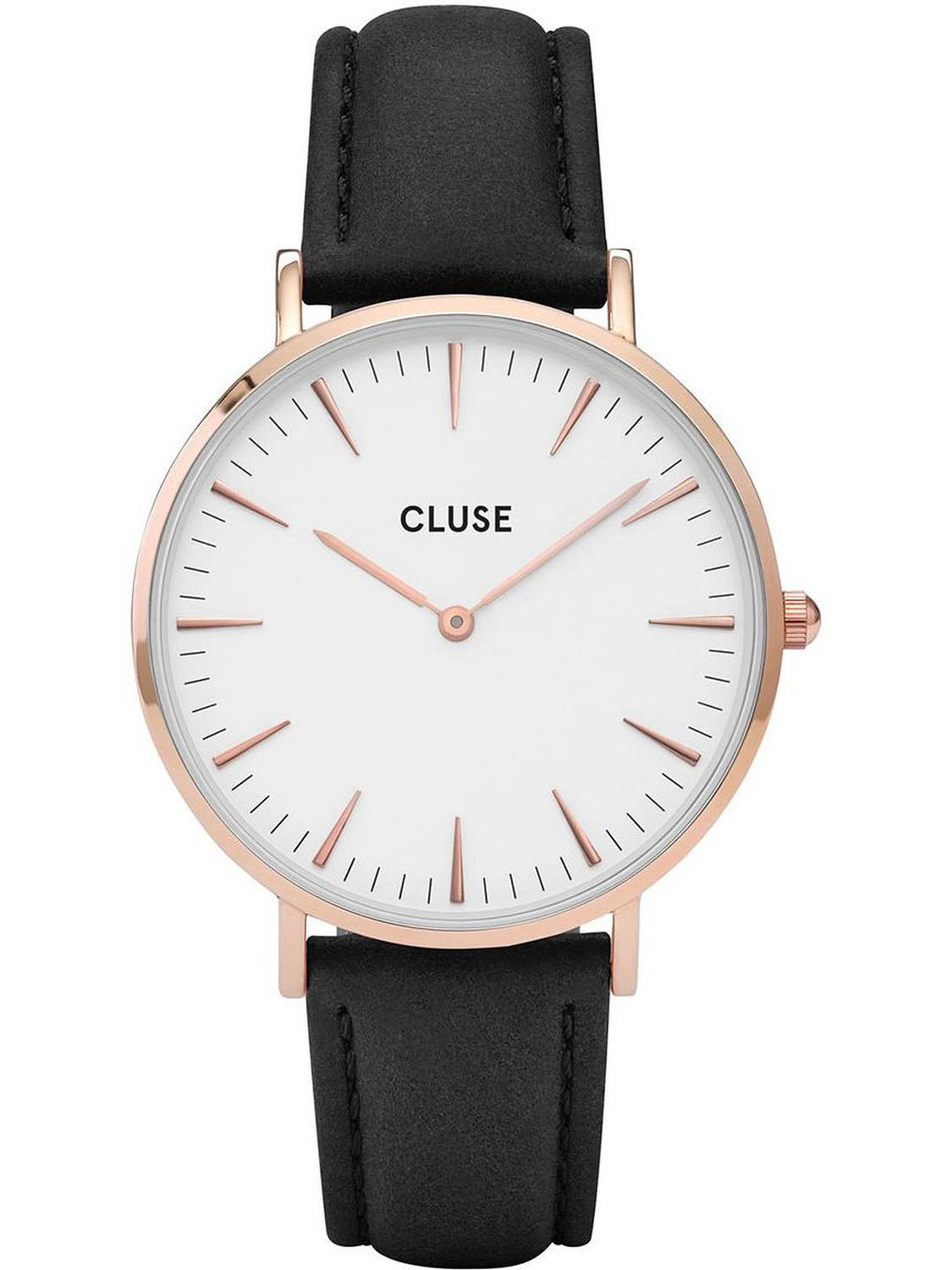 Cluse Damen Armbanduhr  La Boheme 38 mm  Armband Leder CL18008