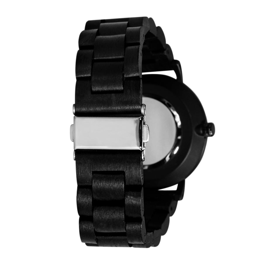Edenhölzer Herren Damen Armbanduhr Holzarmband Hardlex Mustigue