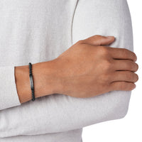 Thumbnail for Emporio Armani Herren Armband Heritage schwarz EGS2478001