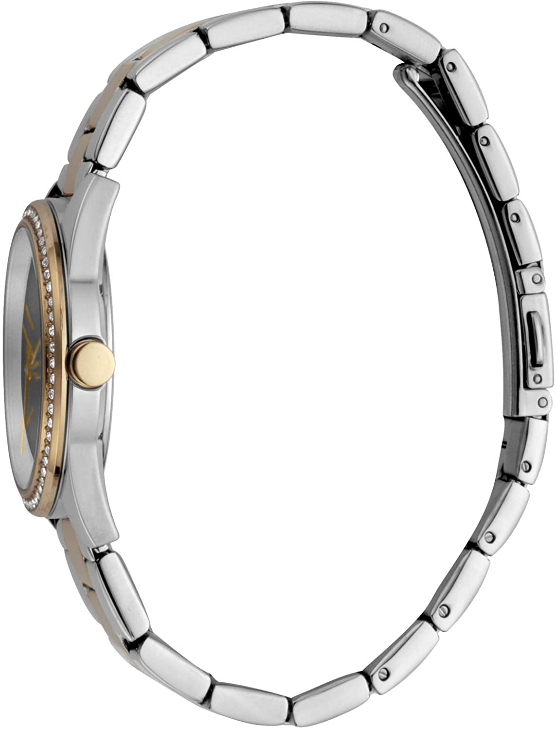 Esprit Damen Armbanduhr  Clara 2T 32 mm Zirkonia-Kristalle auf Case Armband Stainless Steel ES1L219M0095