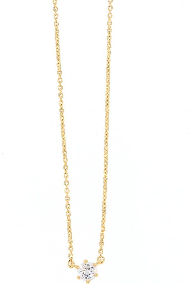 Esprit Damen Collier Halskette - Sole - vergoldet ESNL01251242