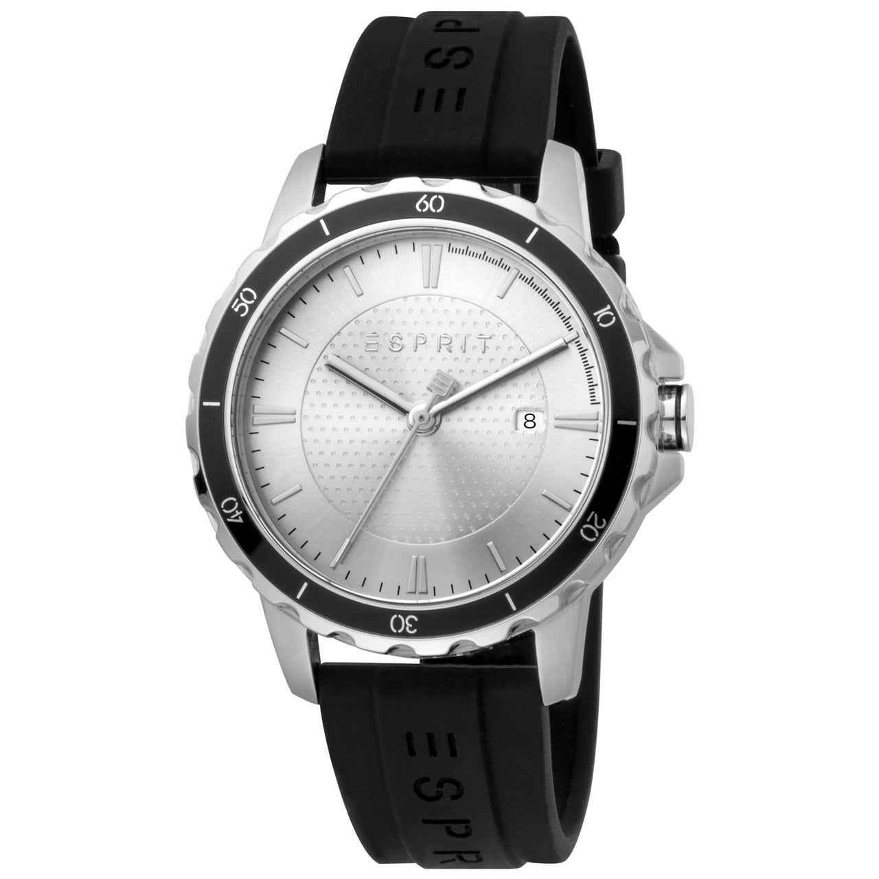 Esprit Uhr ES1G207P0015 Herren Silberfarben