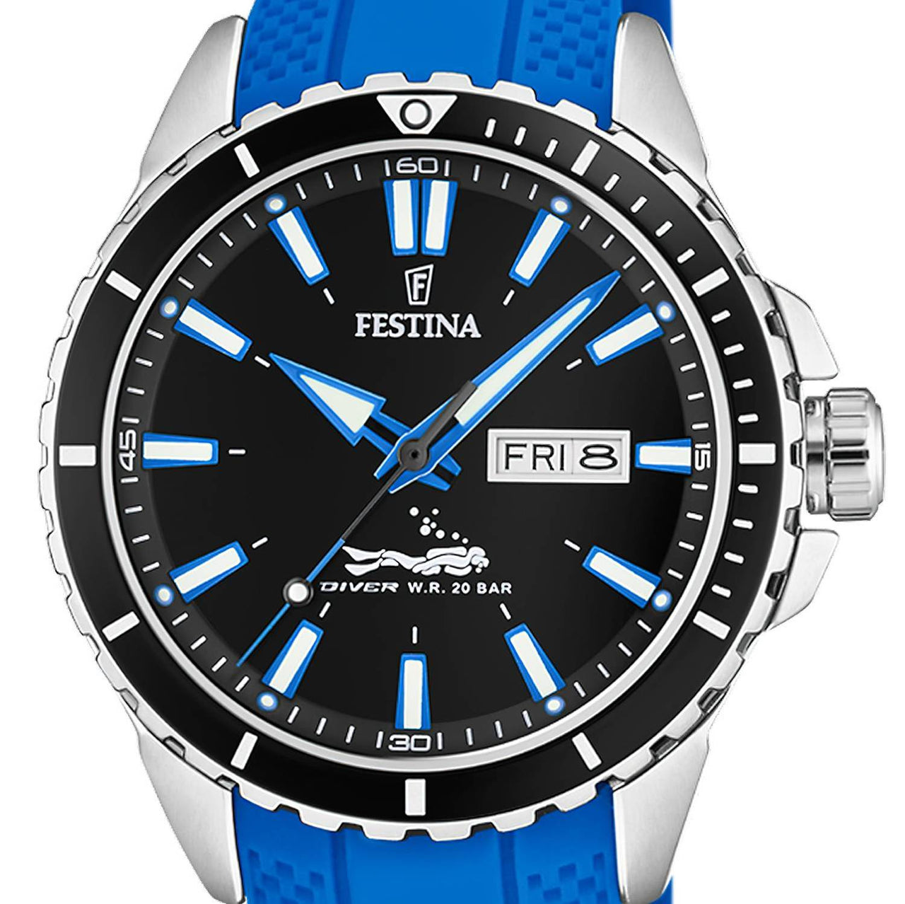 Festina Herren Armbanduhr Diver F20378/3