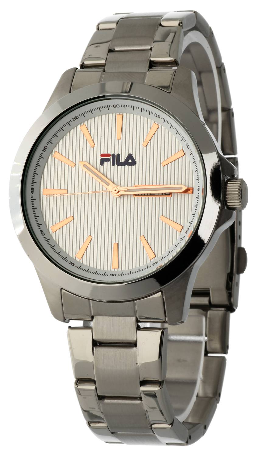 Fila Herren Armbanduhr silver/silver Tagesanzeige 38-842-002