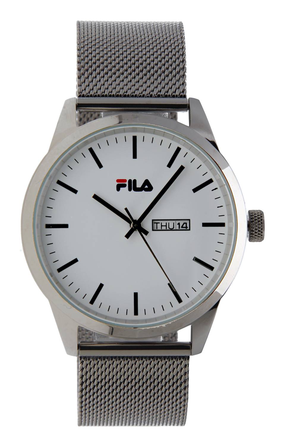 Fila Herren Armbanduhr Mesh Band Edelstahl 38-841-004