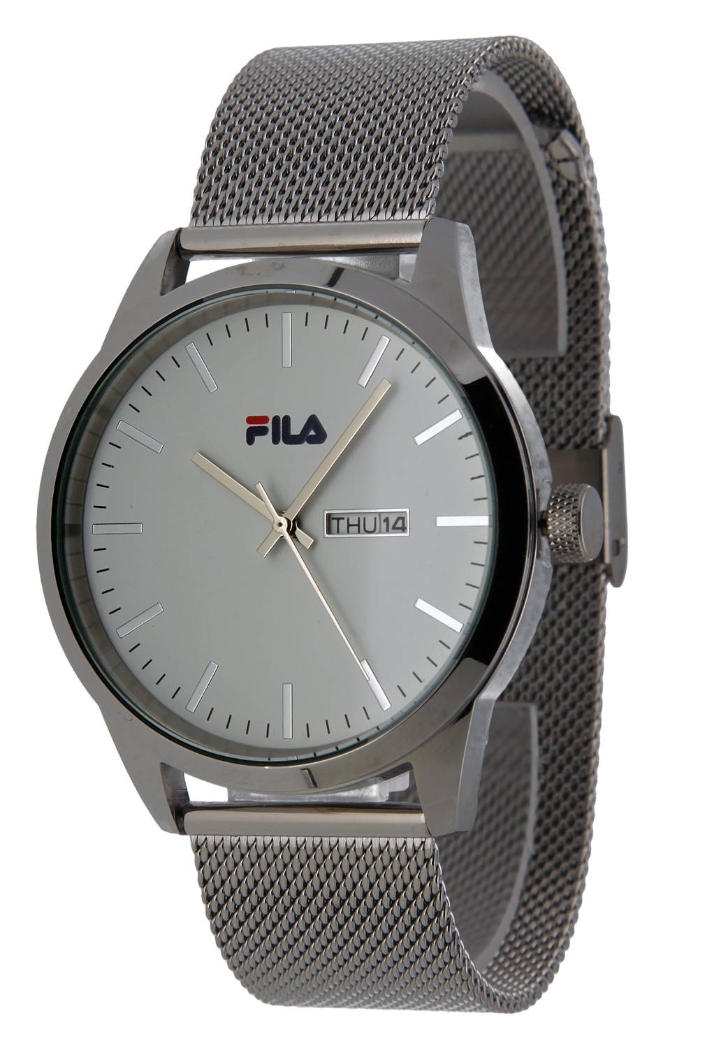 Fila Herren Armbanduhr Mesh Band Edelstahl 38-841-004