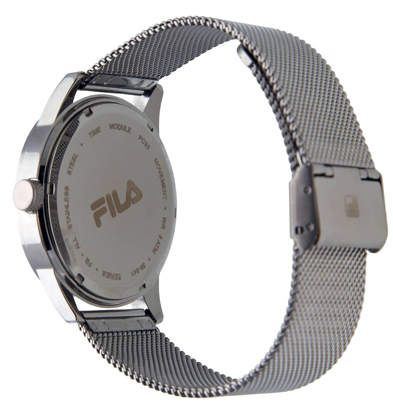 Fila Herren Armbanduhr Mesh Band Edelstahl 38-841-004