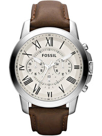 Thumbnail for Fossil Herren Armbanduhr Chronograph Grant  braun FS4735