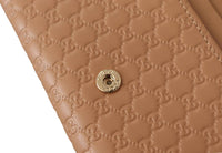 Thumbnail for GUCCI Damen Leder Microsima GG Long Wallet Portemonnaie Geldbeutel