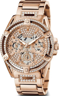 Thumbnail for Guess Damen Multifunkion Armbanduhr Queen rosegold 40 mm GW0464L3