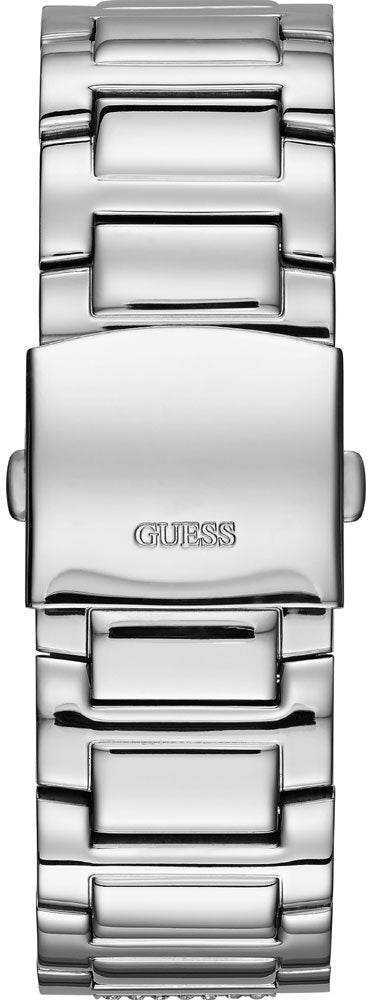 Guess Atlas Herren-Armbanduhr 44mm Armband Edelstahl + Gehäuse Quarz W0668G7