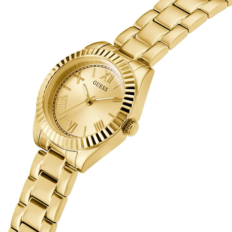 Guess Damen  Armbanduhr MINI LUNA gold 30 mm GW0687L2
