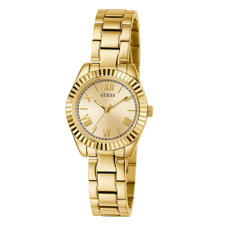 Guess Damen  Armbanduhr MINI LUNA gold 30 mm GW0687L2