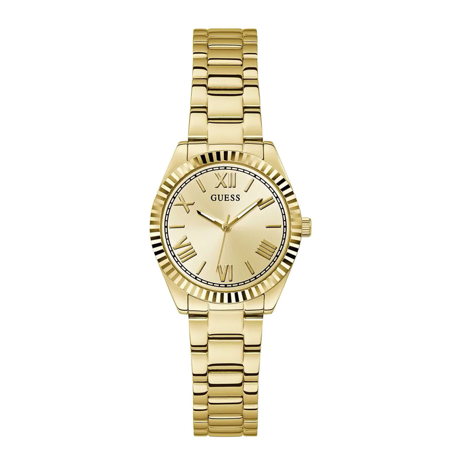 Guess Damen  Armbanduhr MINI LUNA gold 30 mm GW0687L2