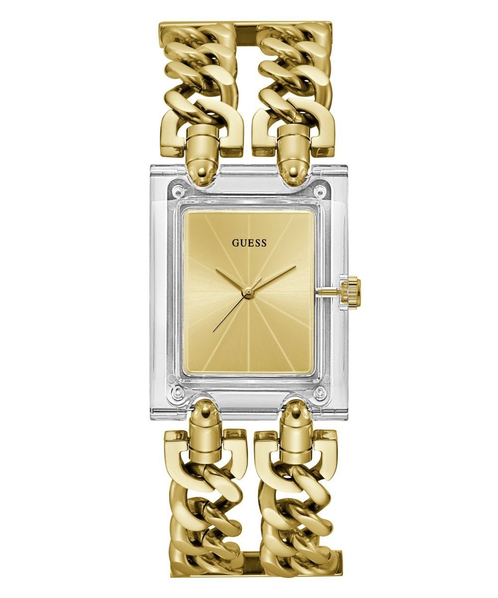 Guess Damen  Armbanduhr MOD HEAVY METAL gold 29 mm GW0669L1