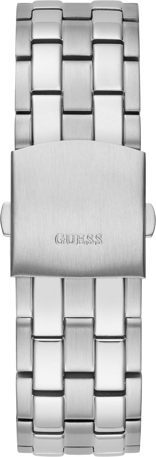 Guess Herren Multifunktionsuhr TOP GUN silberfarben GW0278G1 46 mm