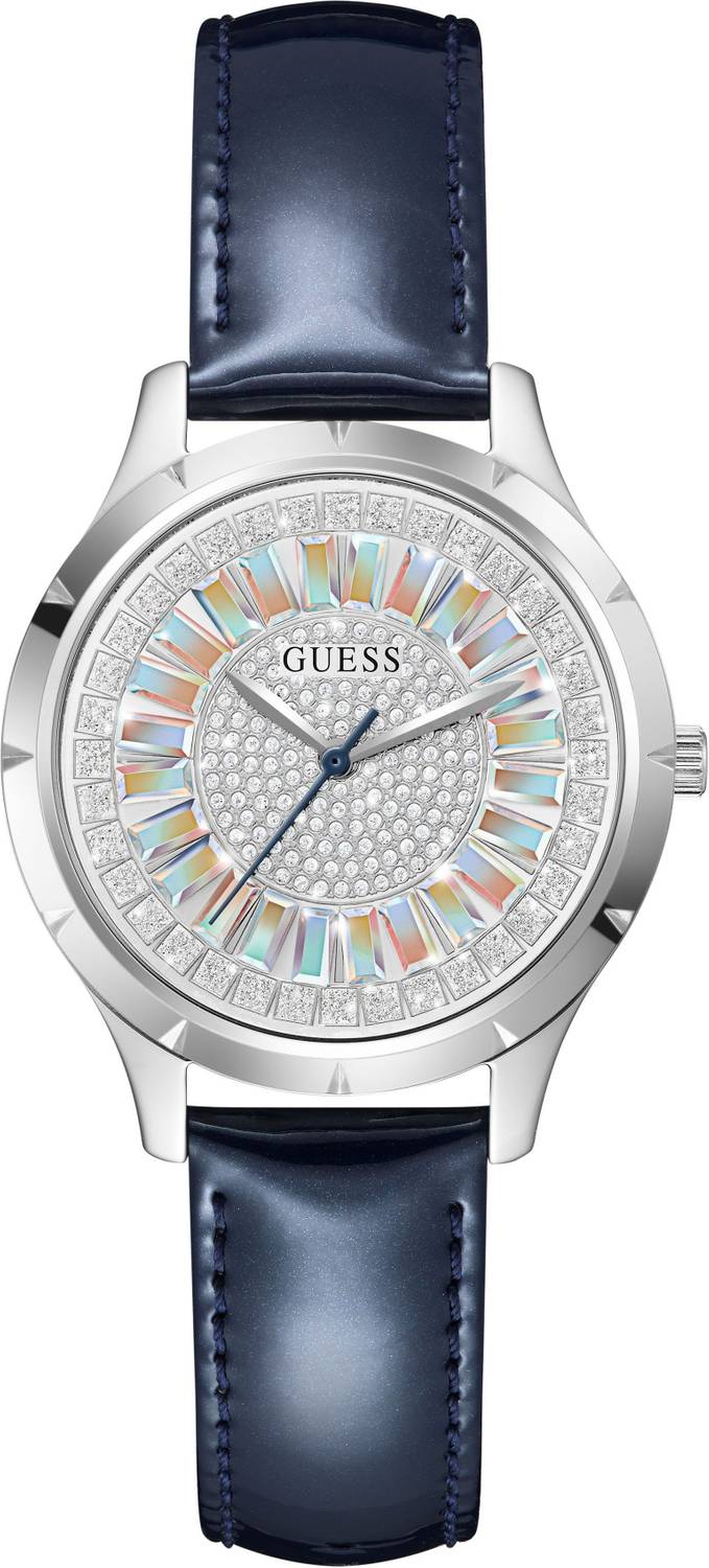 Guess Damen Armbanduhr GLAMOUR Edelstahl Armband  GW0299L1