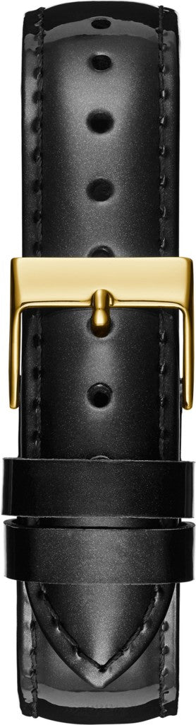 Guess Damen Armbanduhr Glamour Lederarmband schwarz W0299L2