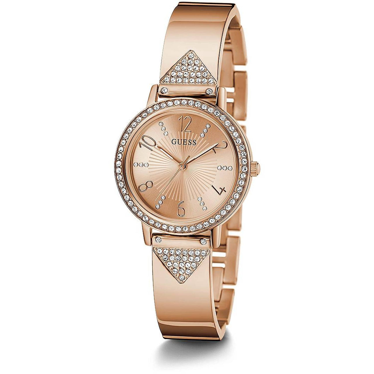 Guess Damen Armbanduhr Tri Luxe  rosegold GW0474L3