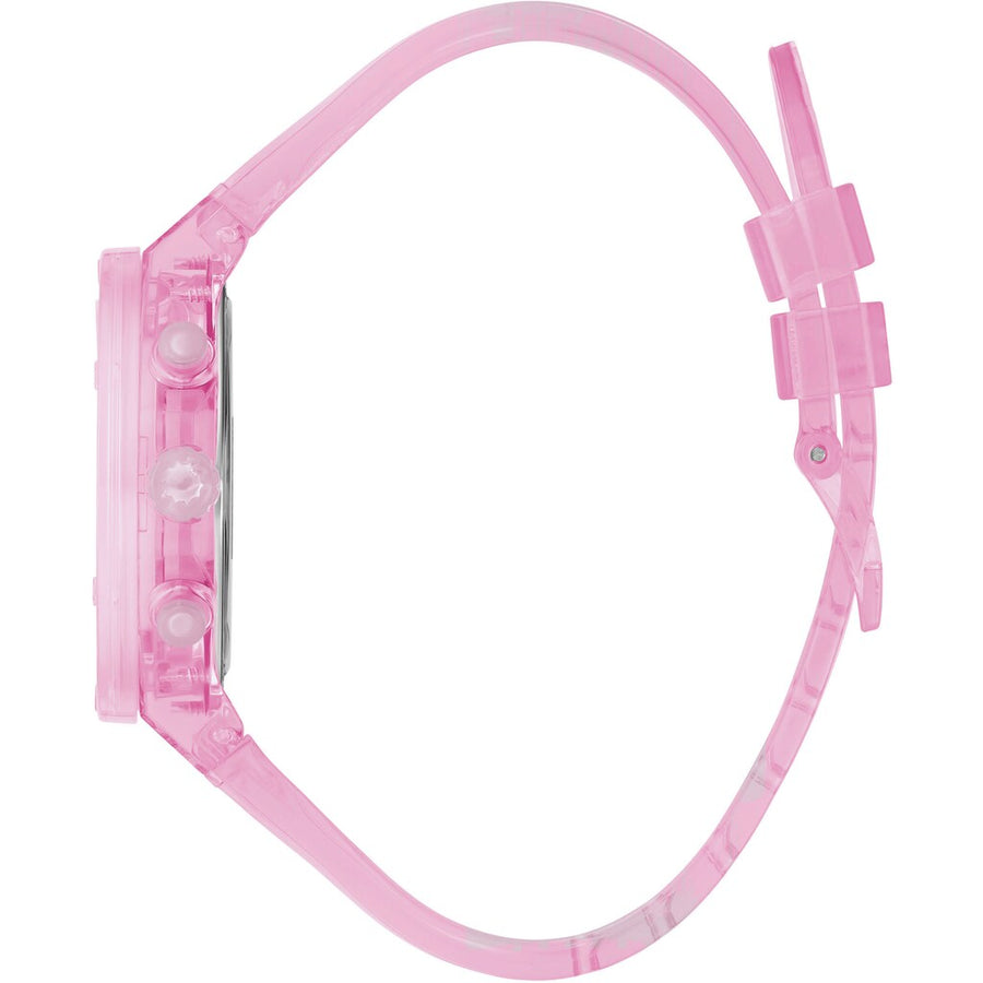 Guess Damen Armbanduhr Active Life 38 mm Chronograph Armband Polyurethane GW0438L2