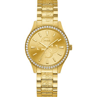 Thumbnail for Guess Damen Armbanduhr Anna Gold 38mm Quarz Analog W1280L2