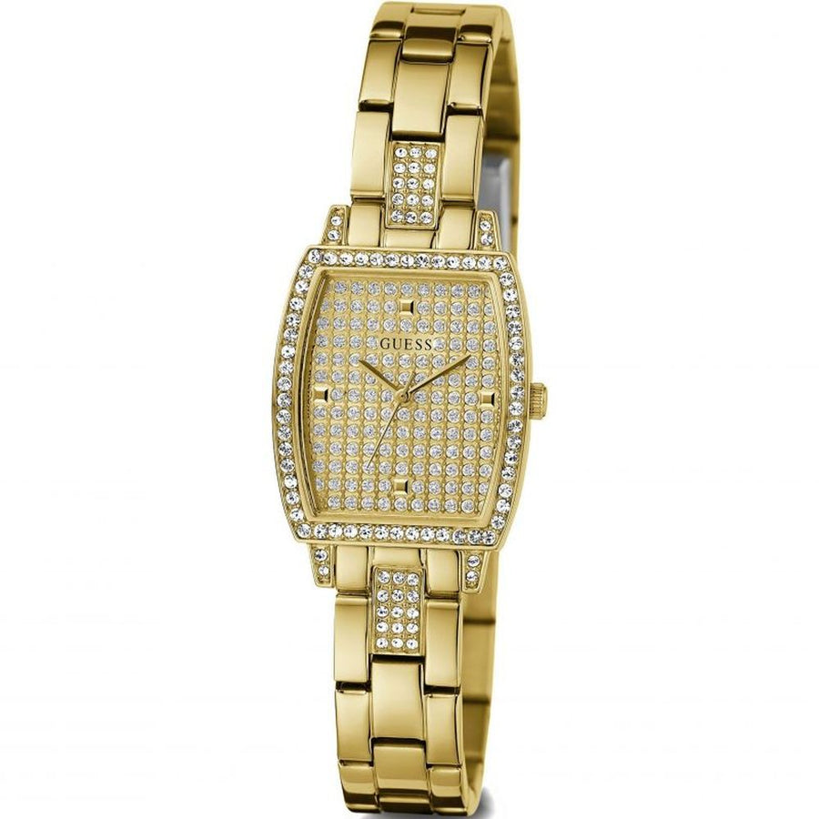Guess Damen Armbanduhr Brilliant, gold 25 mm GW0611L2