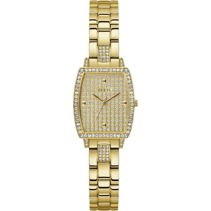 Guess Damen Armbanduhr Brilliant, gold 25 mm GW0611L2