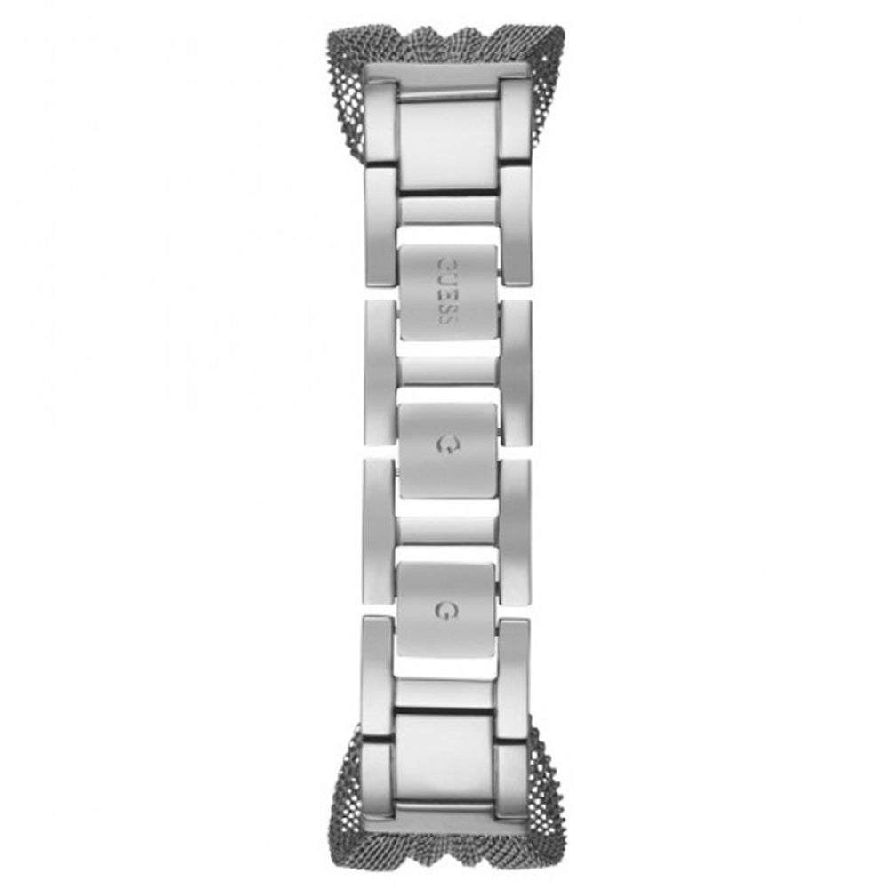 Guess Damen Armbanduhr Chiffon silber W1083L1