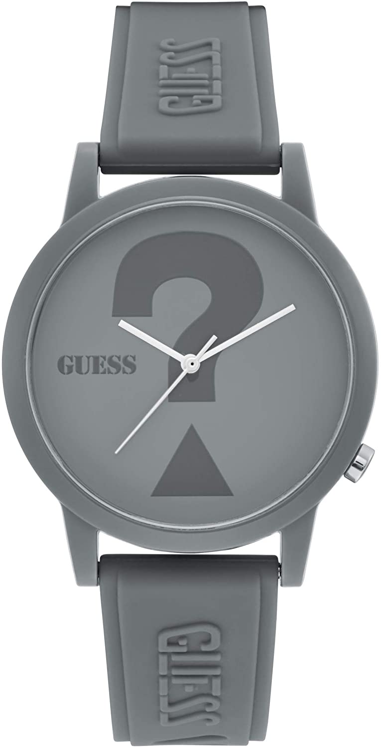 Guess Damen Armbanduhr Classics 42 mm Armband Silicone V1041M3