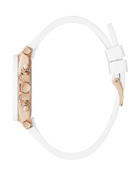 Thumbnail for Guess Damen Armbanduhr Co-Pilot ECO-FRIENDLY weiß/roségoldfarben GW0406L2 38 mm