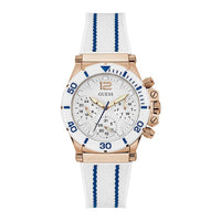 Thumbnail for Guess Damen Armbanduhr Co-Pilot ECO-FRIENDLY weiß/roségoldfarben GW0406L2 38 mm