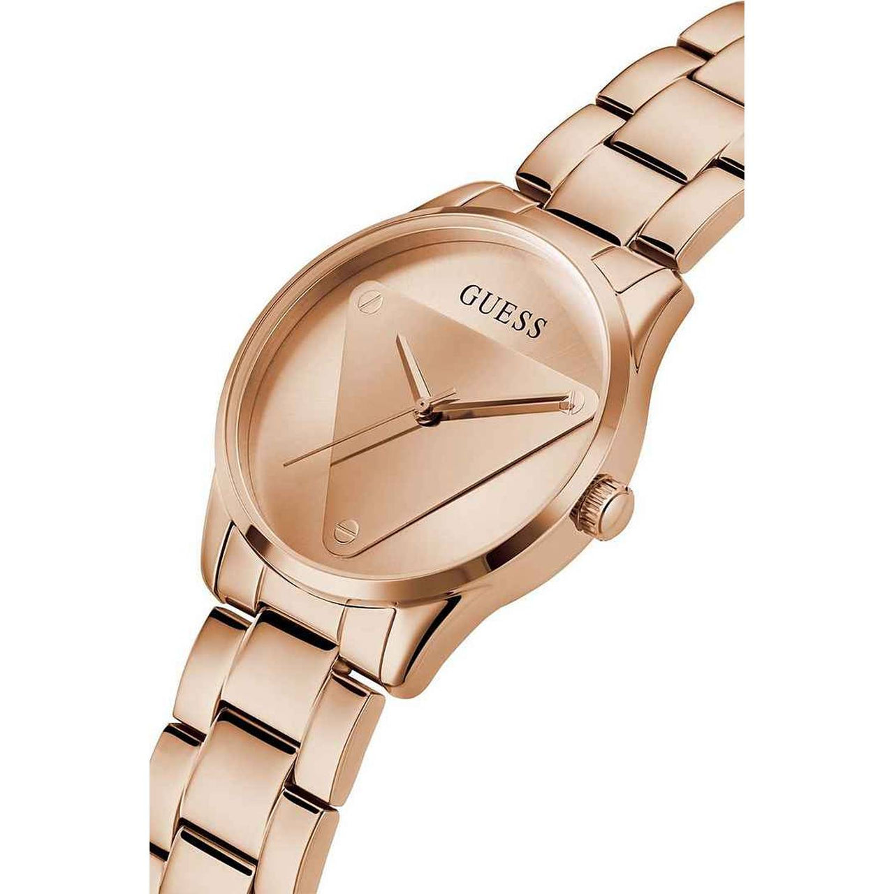 Guess Damen Armbanduhr Emblem rosegold GW0485L2