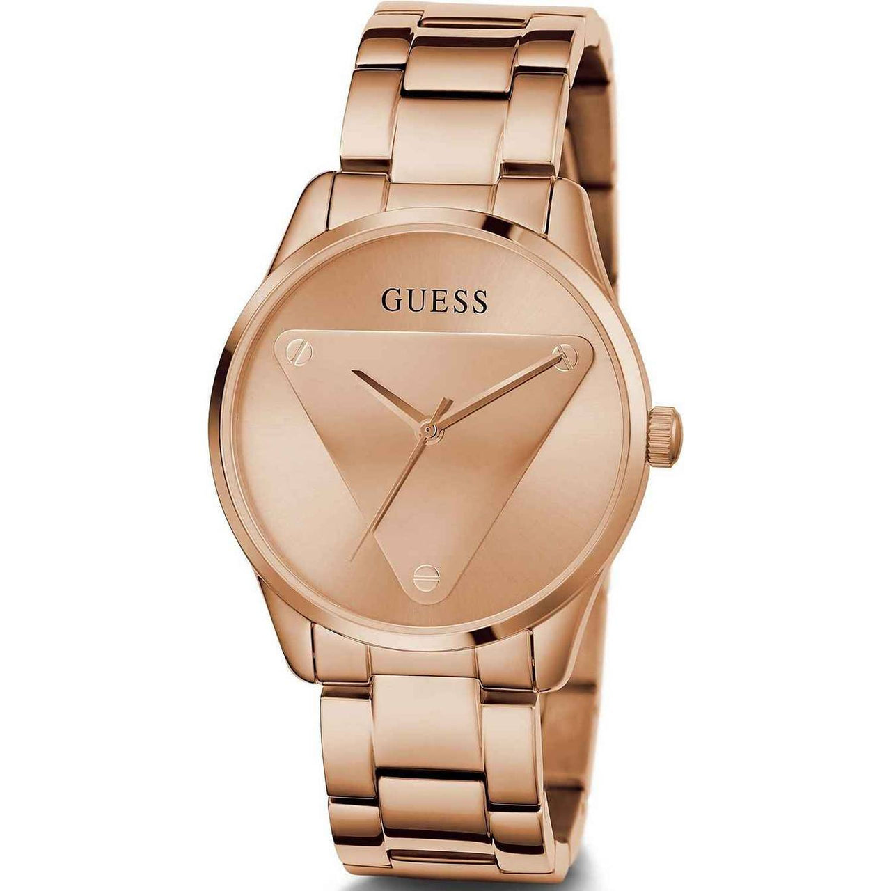 Guess Damen Armbanduhr Emblem rosegold GW0485L2