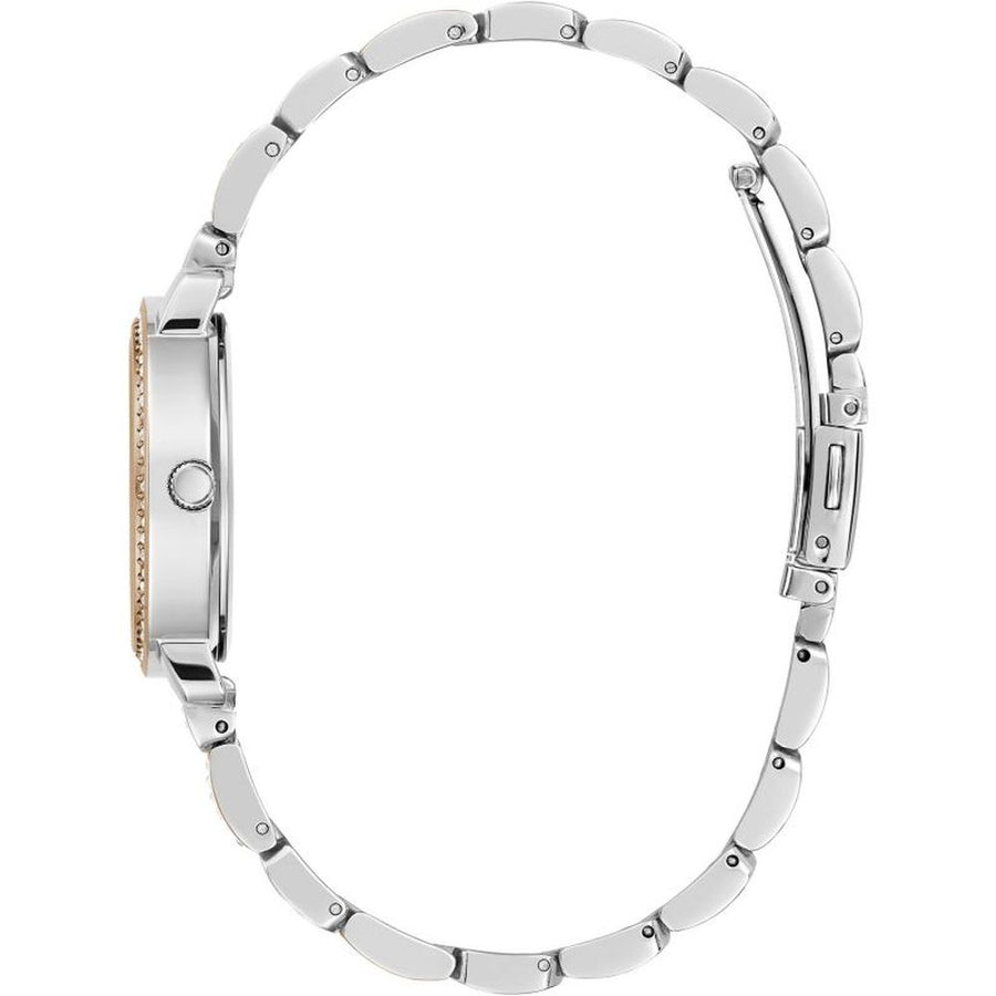Guess Damen Armbanduhr Hayley roségold, silber 30 mm GW0612L3